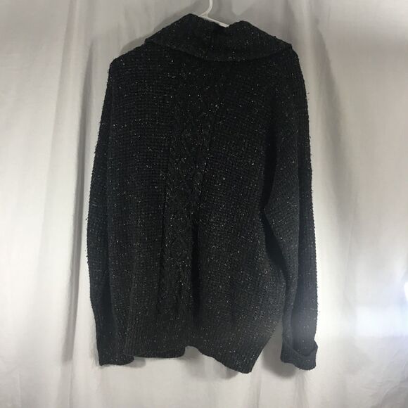 BDG Chunky Knit Open-Front Cardigan, Size L - Picture 3 of 3